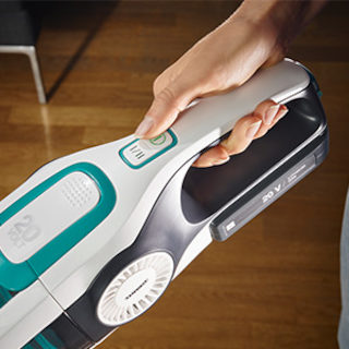 Battery-operated Regulus PowerVac 2in1 vacuum cleaner